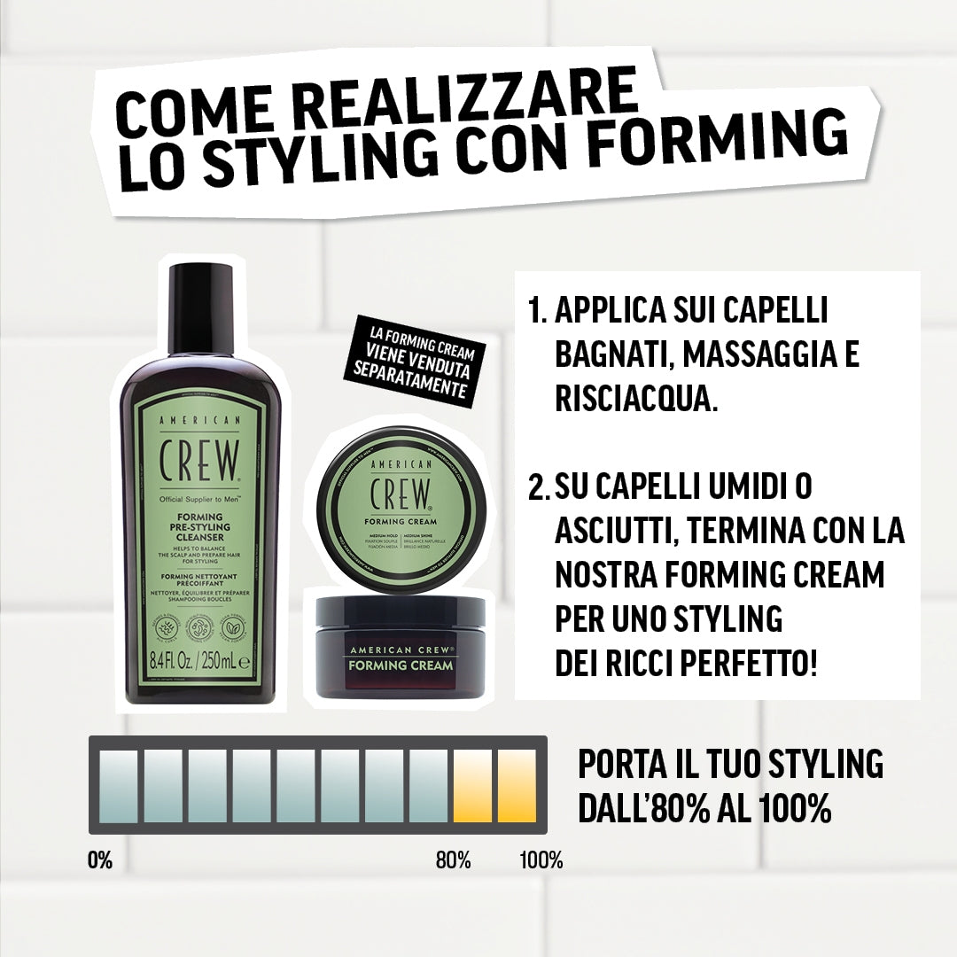 American Crew Forming Pre-Styling Shampoo-3
