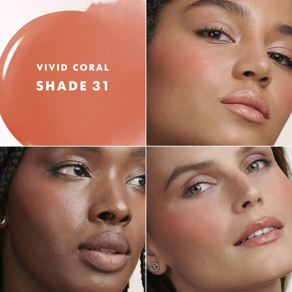 Armani Luminous Silk Cheek Tint 31 Vivid Coral-3