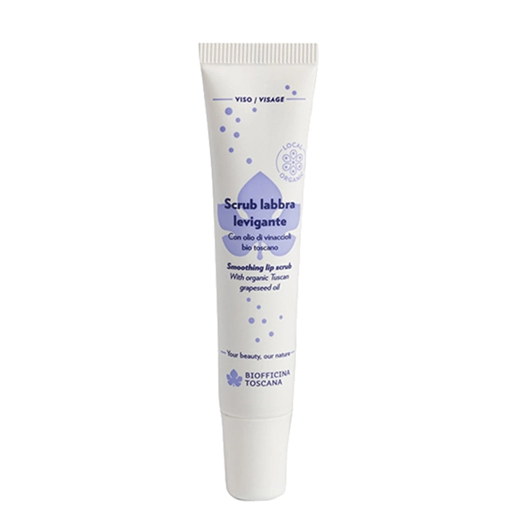 Biofficina Toscana Scrub labbra levigante Con olio di vinaccioli bio toscano