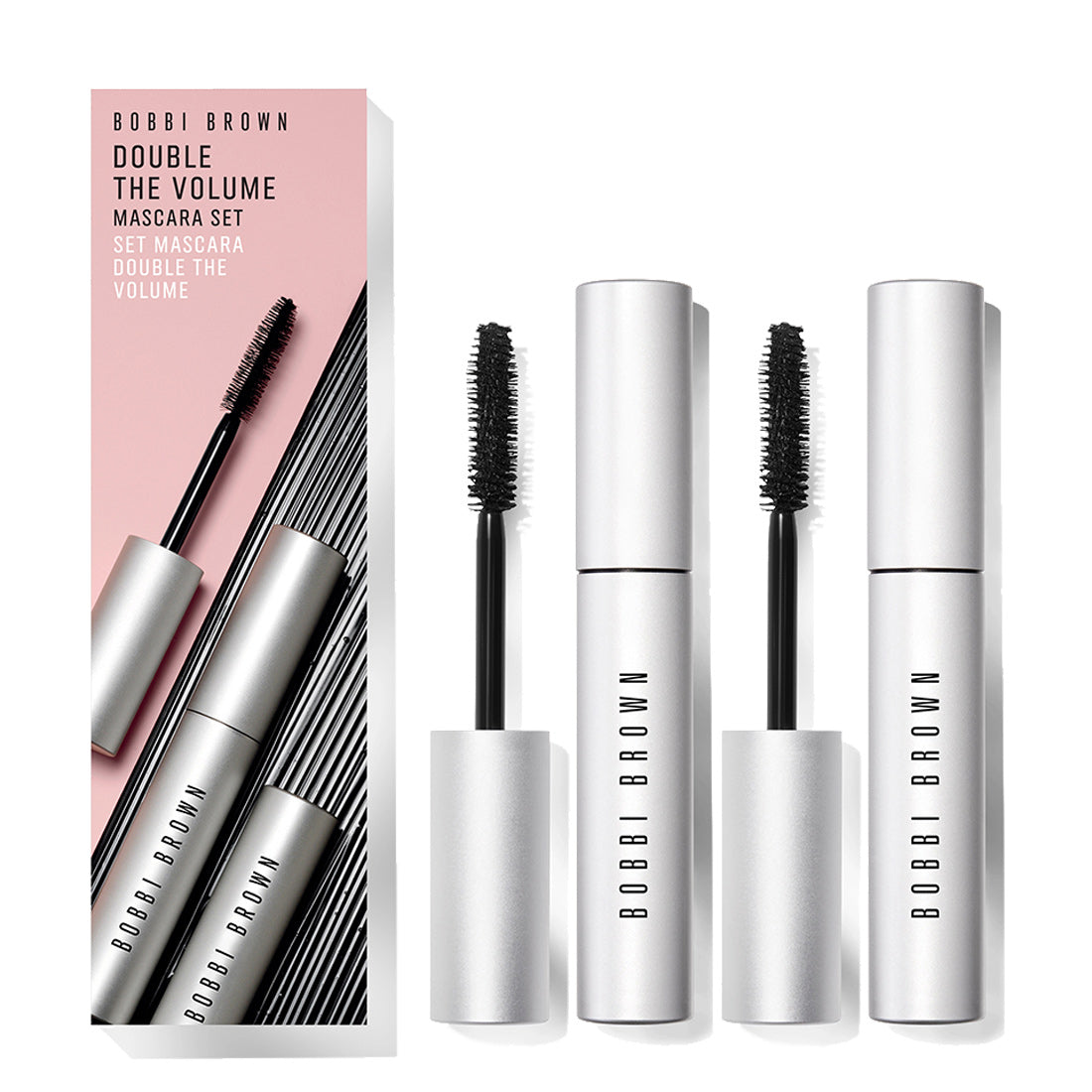 Bobbi Brown Double The Volume Mascara Set Black
