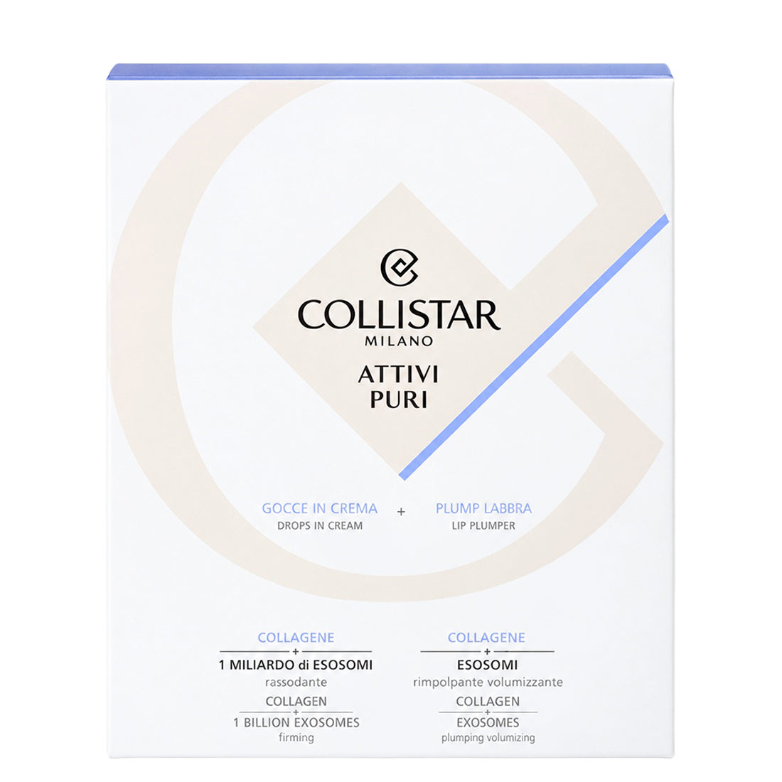 COLLISTAR Attivi Puri Gocce Collagene + Plump Labbra Set 