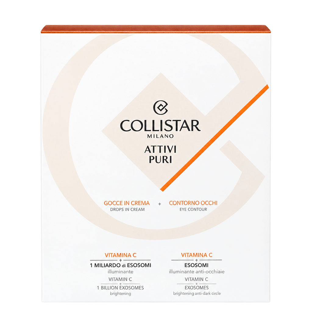 COLLISTAR Attivi Puri Gocce Vitamina C + Contorno Occhi Set 
