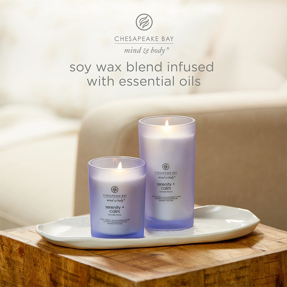 Chesapeake Bay Candle Serenity & Calm (Lavender Thyme)-4
