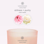 Chesapeake Bay Candle Stillness & Purity (Rose Water)-3