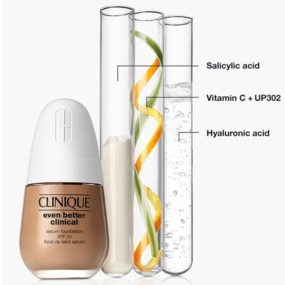 Clinique Even Better Clinical Serum Foundation SPF 20 WN 38 Stone-5