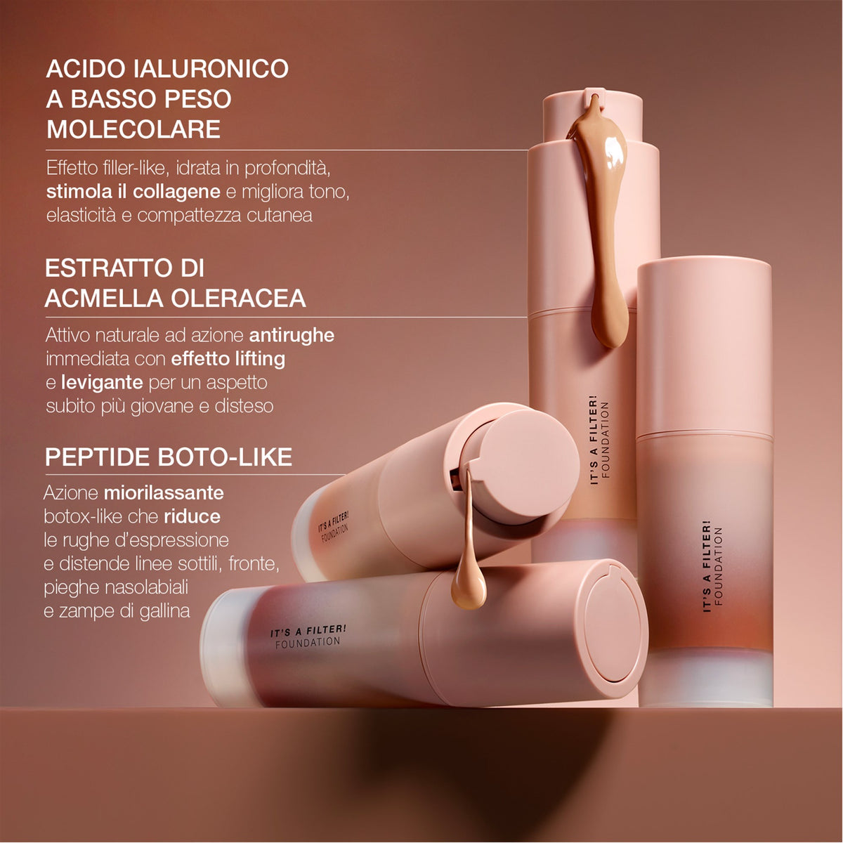 DIEGO DALLA PALMA MILANO It'S A Filter! Foundation 276C Salmone-9