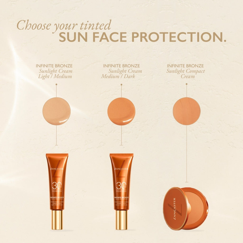 Lancaster Infinite Bronze Tinted Protection Crème Teintée Lumière Medium / Dark-7