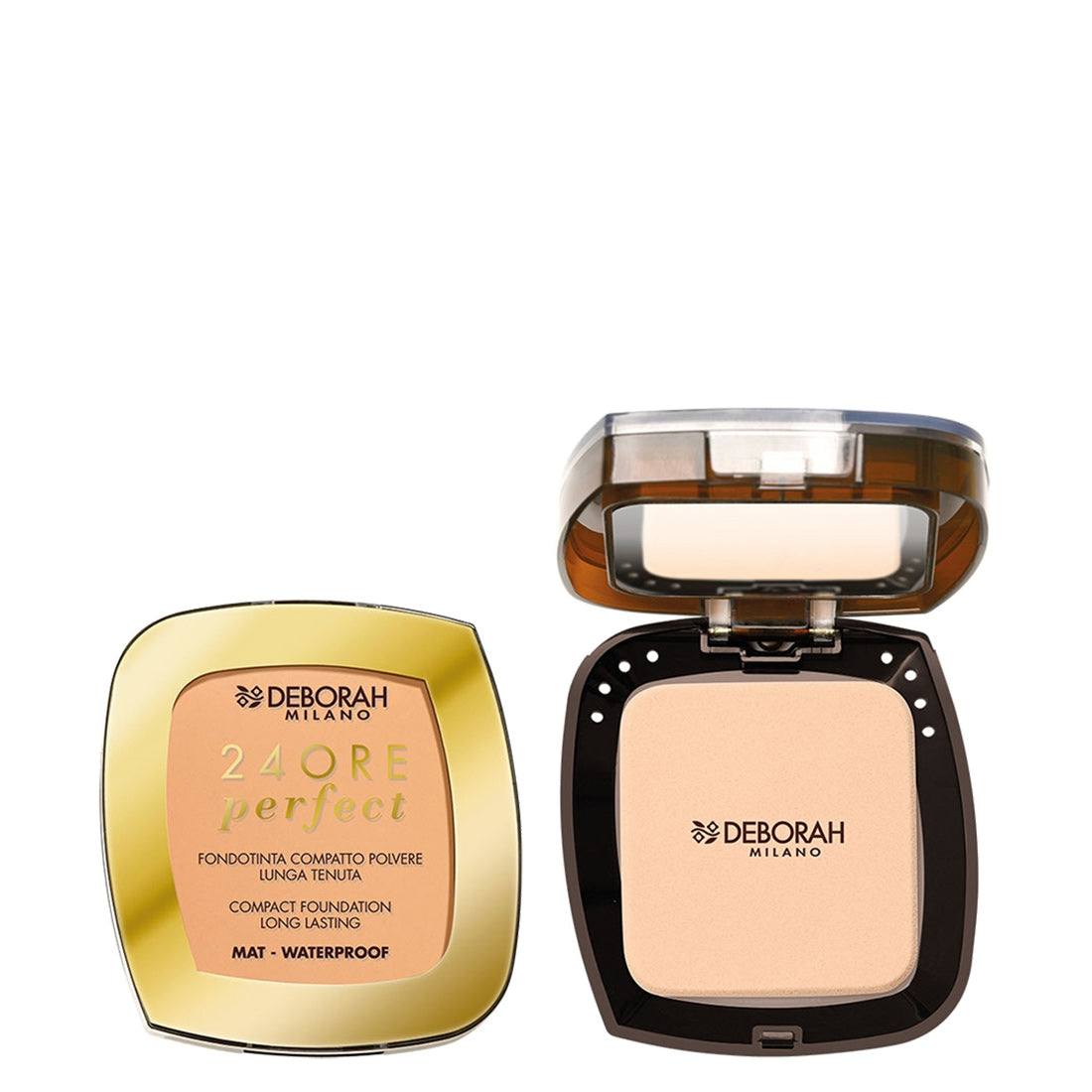 Deborah 24Ore Perfect Compact Foundation SPF20 02 Natural