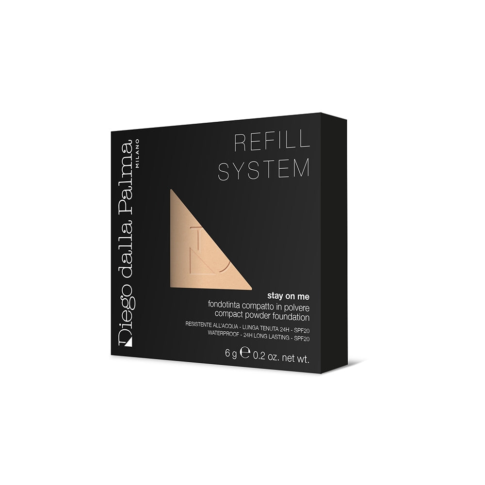 Diego Dalla Palma Milano Stay On Me Waterproof Powder Foundation SPF20 24H 52 Nudo Beige-3