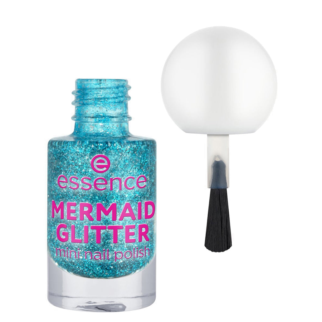 Essence Mini Nail Polish 07 Mermaid Glitter