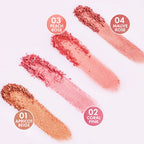 Goovi I'm Not Shy Creamy Powder Blush 01 Apricot Beige-3
