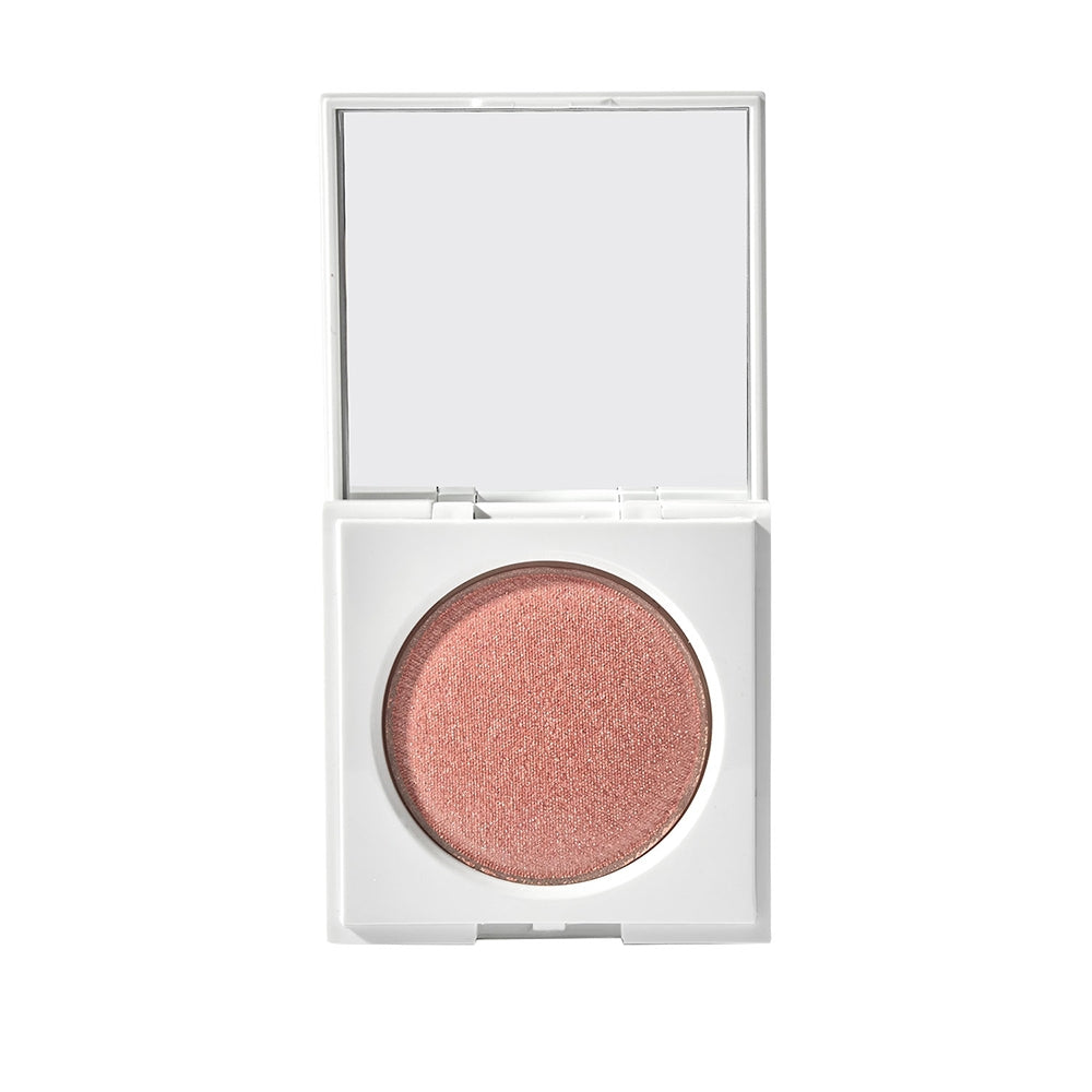 Goovi My Bright Side Creamy Powder Highlighter 01 Warm Rose-2