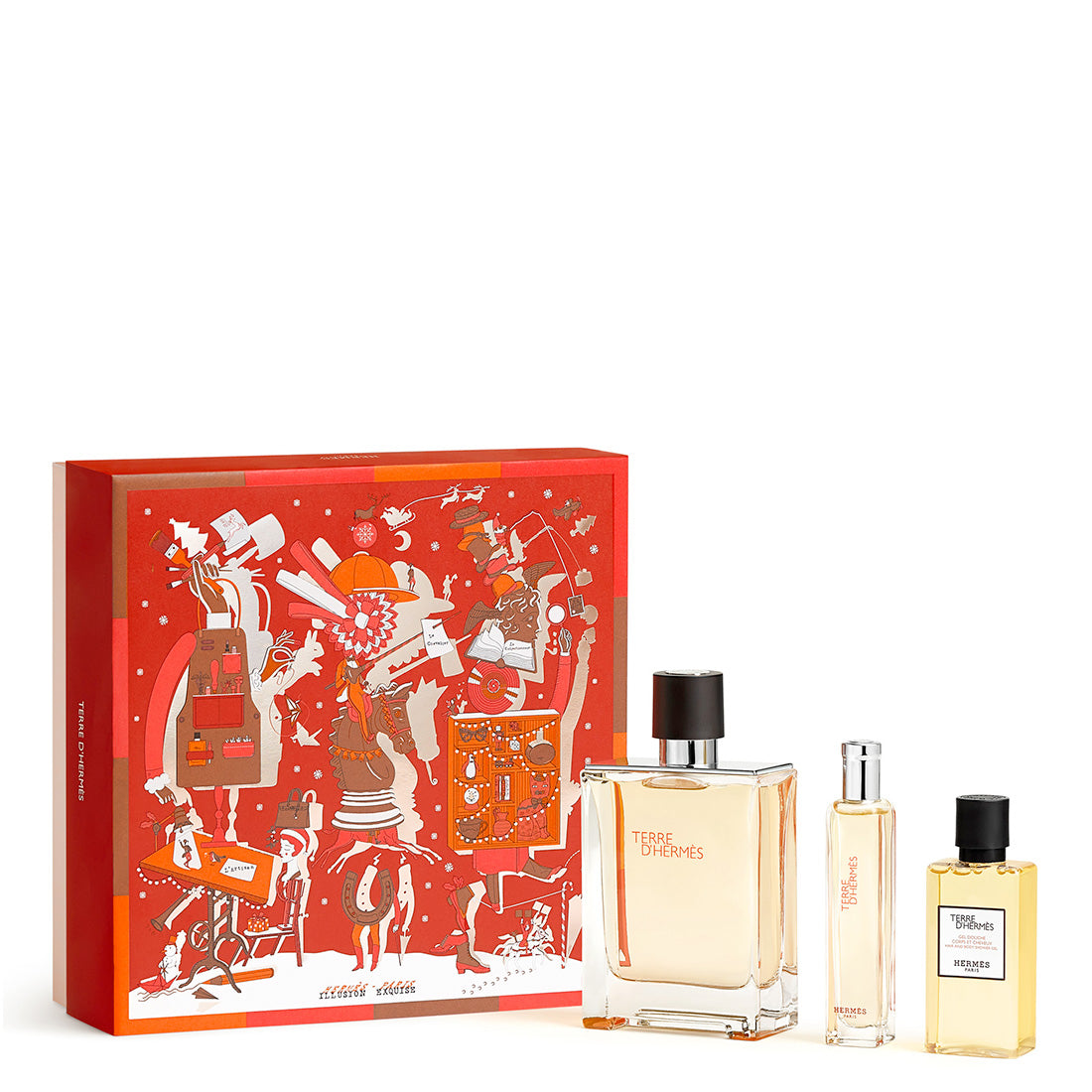 HERMES Terre D'Hermès Eau De Toilette Set 