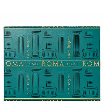 LAURA BIAGIOTTI Roma Uomo Eau De Toilette + Travel Bag Set 