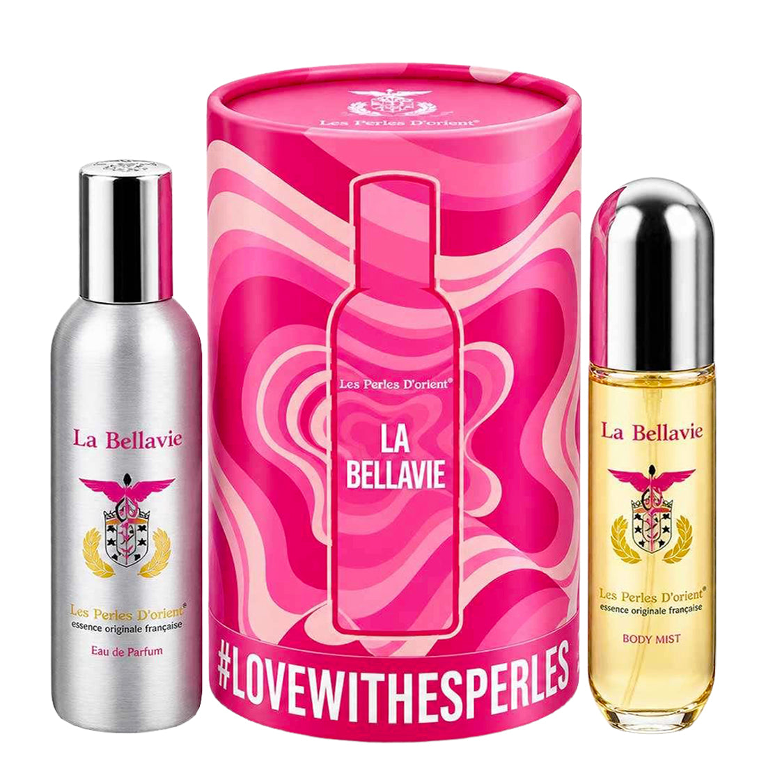 LES PERLES D'ORIENT La Bellavie Eau De Parfum + Body Spray Set 