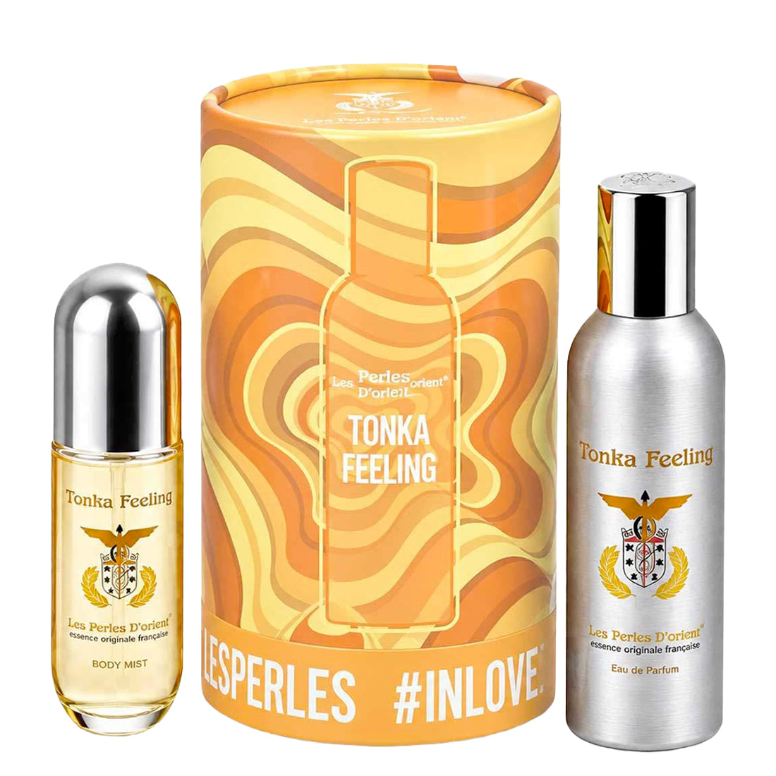 LES PERLES D'ORIENT Tonka Feeling Eau De Parfum + Body Spray Set 