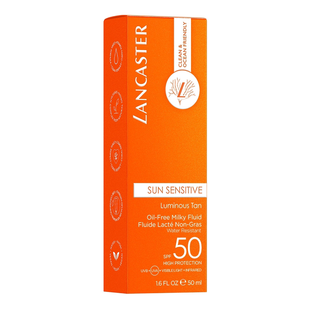 Lancaster Sun Sensitive Luminous Tan Oil-Free Milky Fluid-2