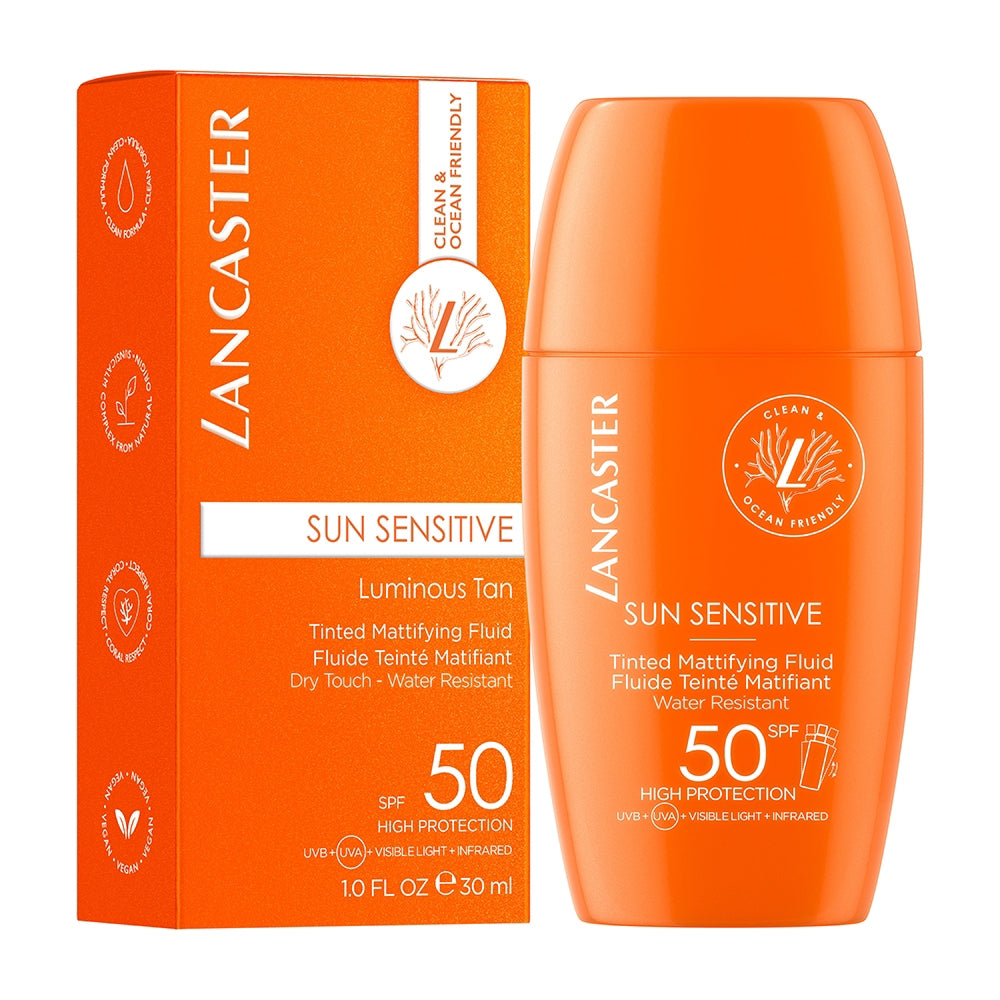 Lancaster Sun Sensitive Tinted Mattifying Fluid-2