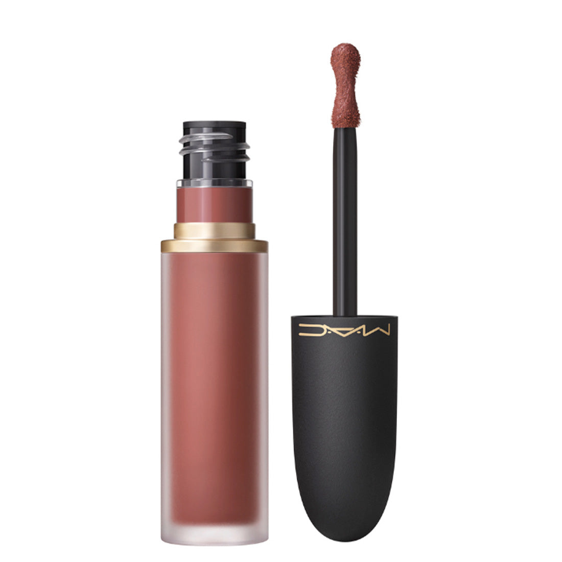 MAC Powder Kiss Lip + Cheek Mousse Over The Taupe 