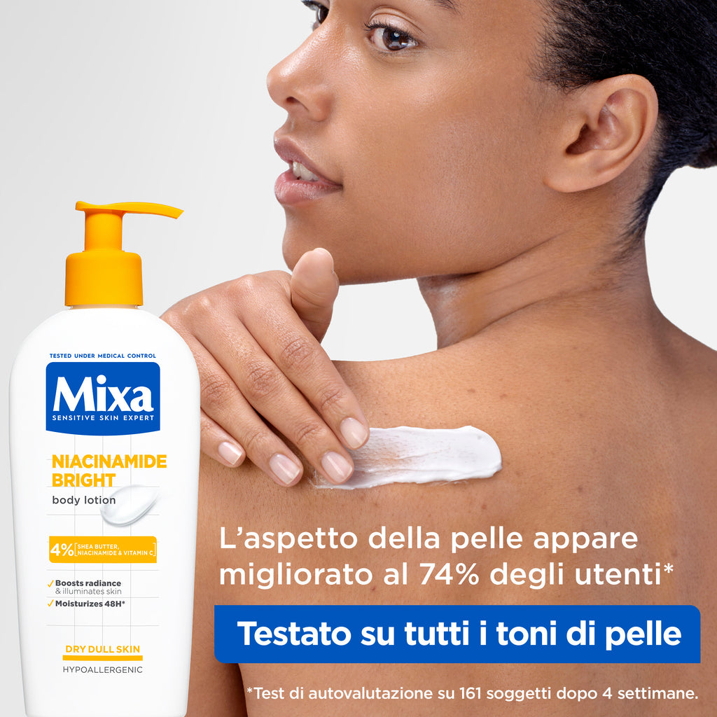 MIXA Niacinamide Bright Lozione Corpo -4