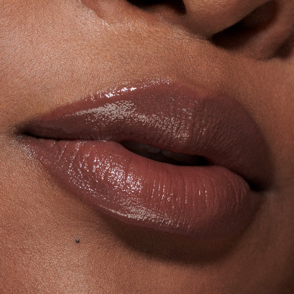 Mac Lustreglass Lipstick  Alone Time-5