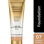 Max Factor Miracle Second Skin 07 Neutral Medium SPF20-4