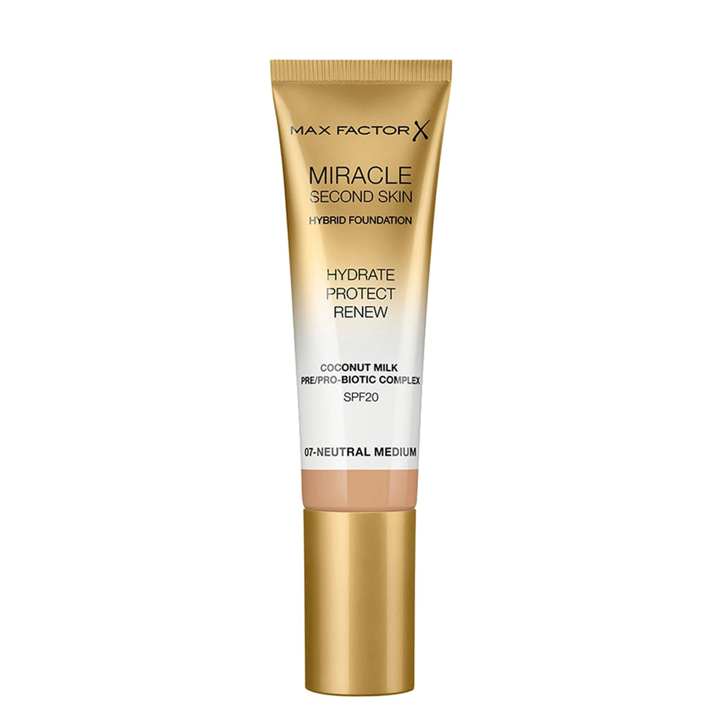 Max Factor Miracle Second Skin 07 Neutral Medium SPF20