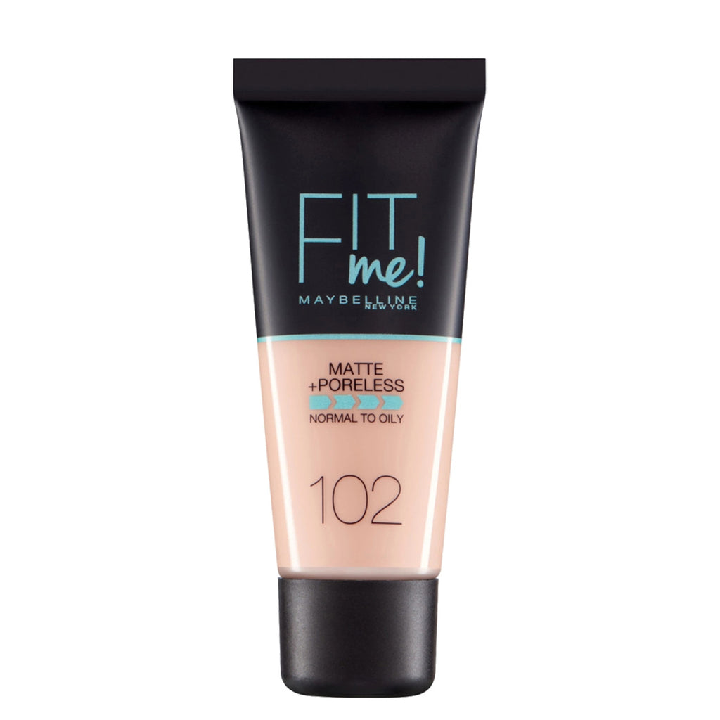 Maybelline New York Fit Me Matte&Poreless 102 Fair Ivory