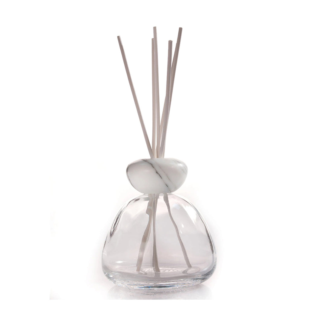 Millefiori Diffusore in Vetro Marble Glass trasparente Bianco