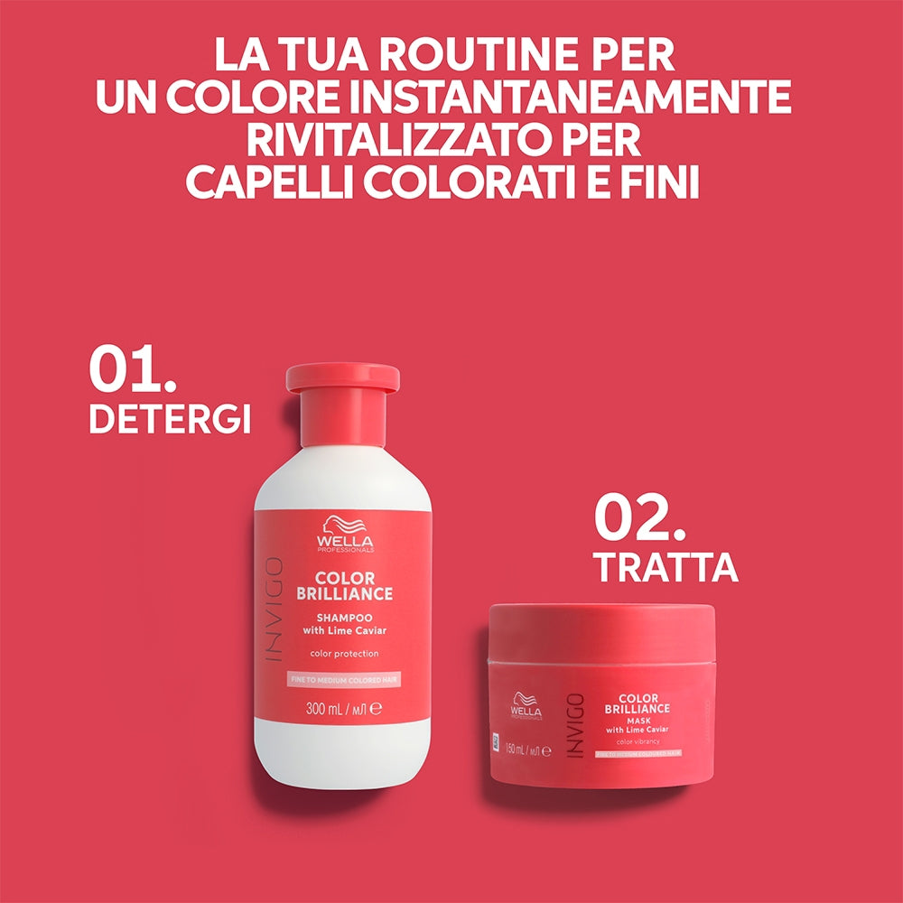 Wella Professionals Invigo Color Brilliance Shampoo Fine/Normal Hair-4