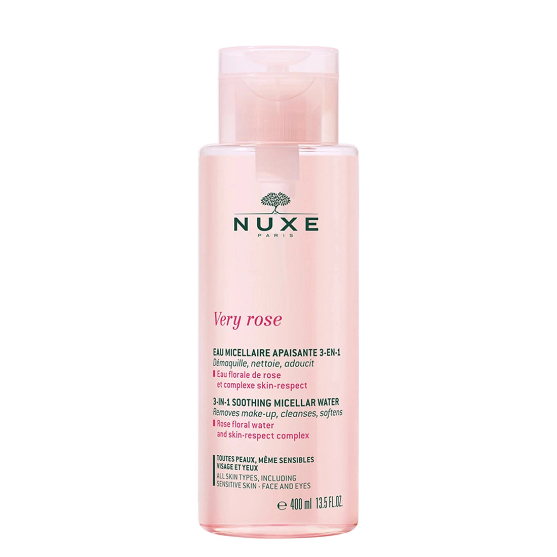 Nuxe Very Rose Eau Micellaire Apaisante 3-en-1