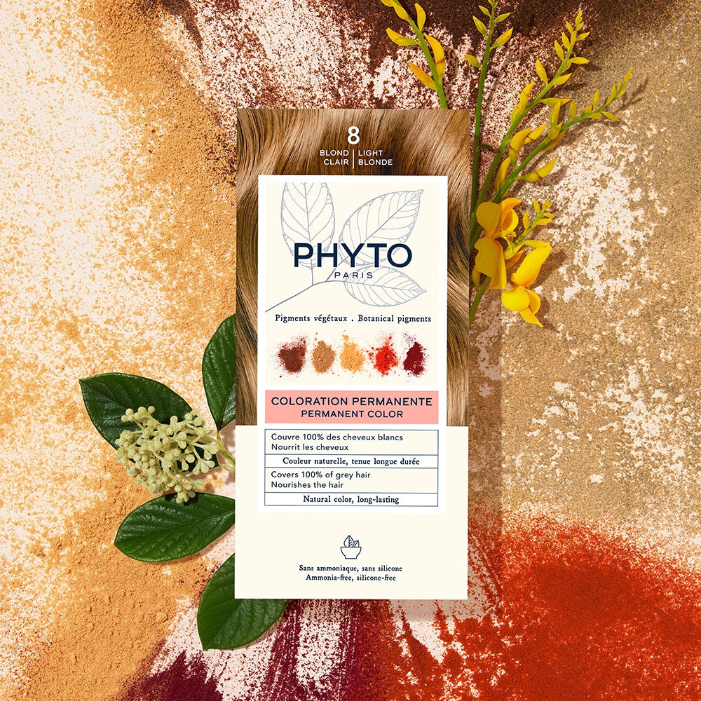 Phyto Colorazione Permanente 8 Blond Clair-5