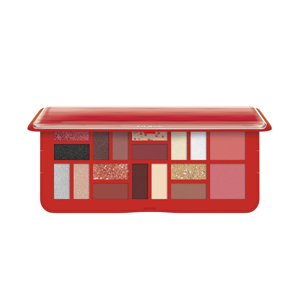 Pupa 3D Effects Palette L 002 Red-2
