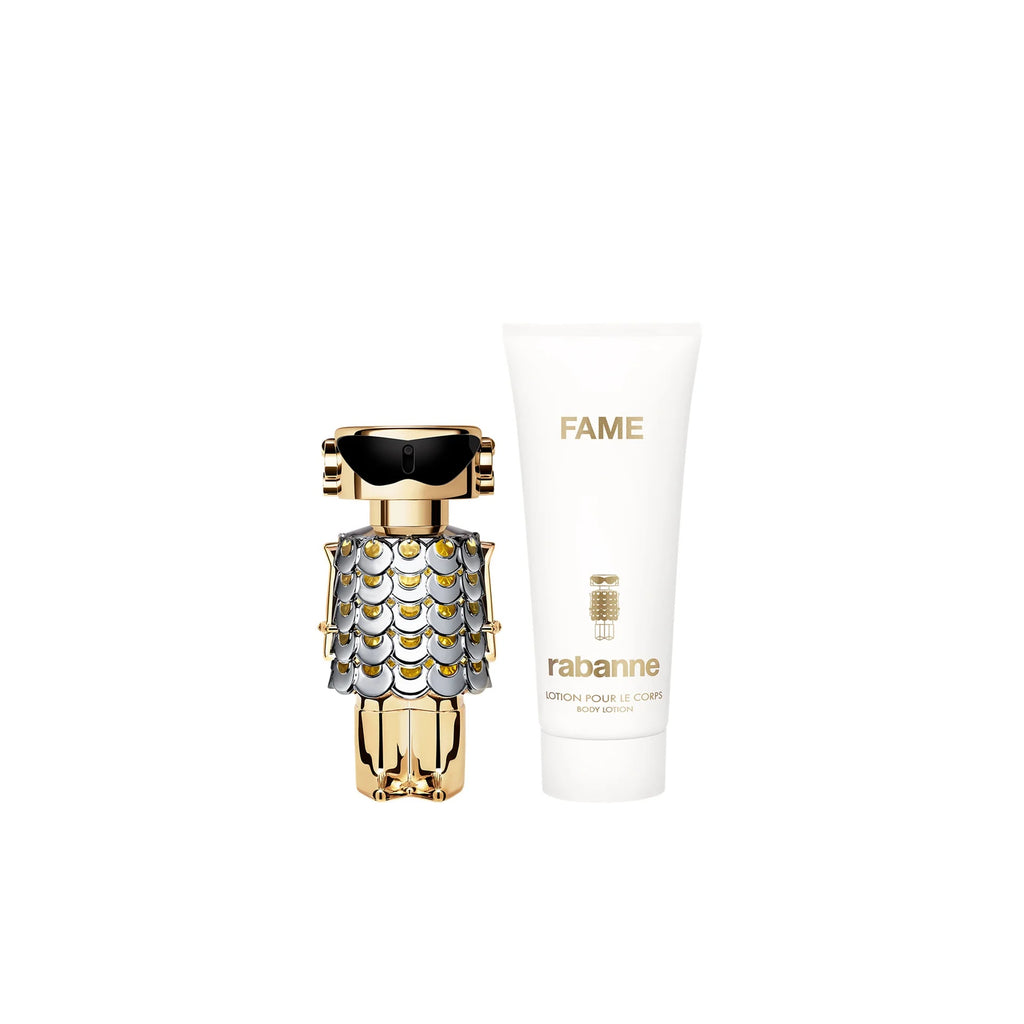 RABANNE Fame Eau De Parfum + Body Lotion Set -3