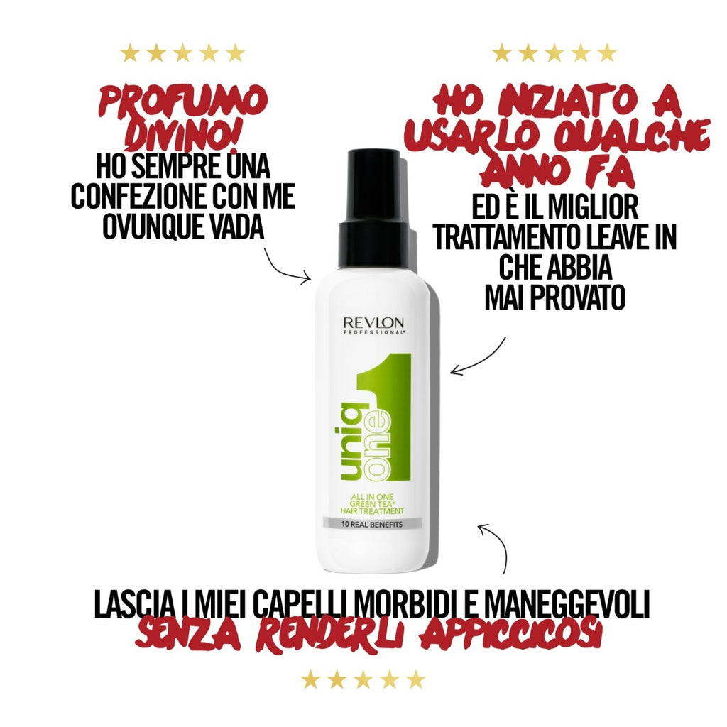 Revlon Professional Uniqone Hair Treatment Green Tea-2