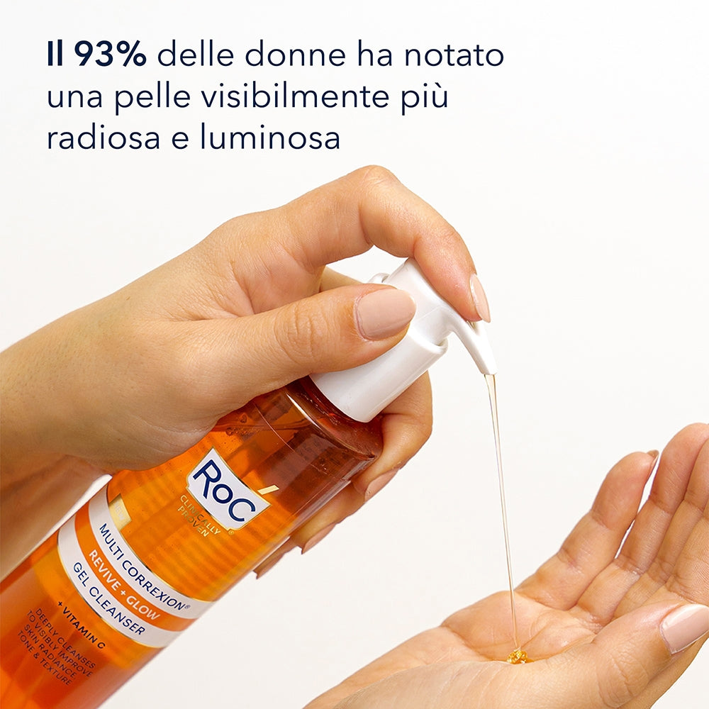 Roc Multi Correxion Renouveau + Éclat Gel Nettoyant-2