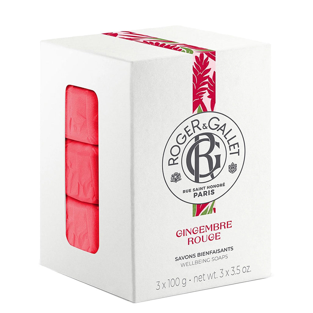 Roger&Gallet Gingembre Rouge Savons Parfumés