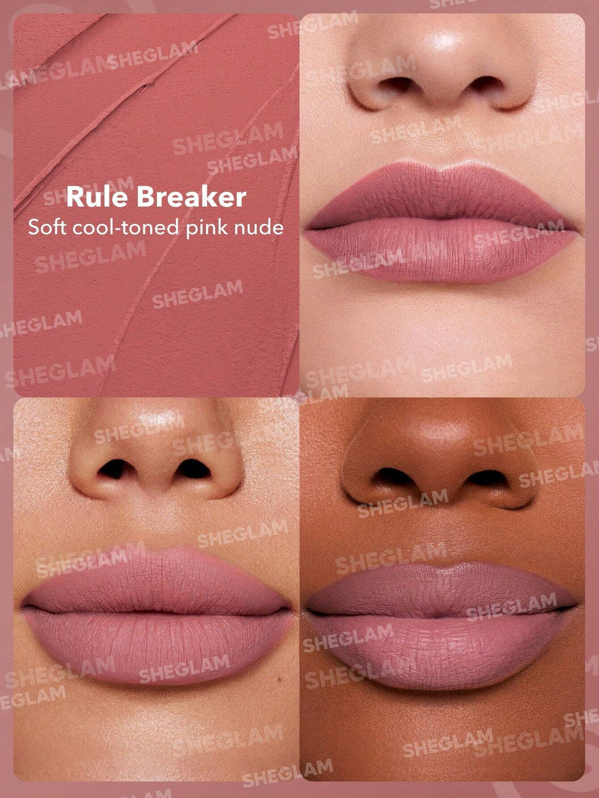 SHEGLAM Dynamatte Boom Long Lasting Matte Lipstick Rule Breaker-2