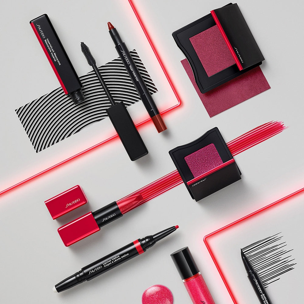 Shiseido TechnoSatin Gel Lipstick 411 Scarlet Cluster-6