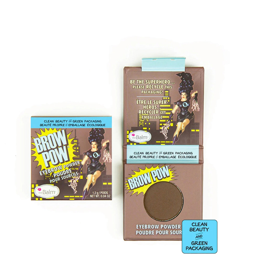 The Balm Brow Pow Dark Brown