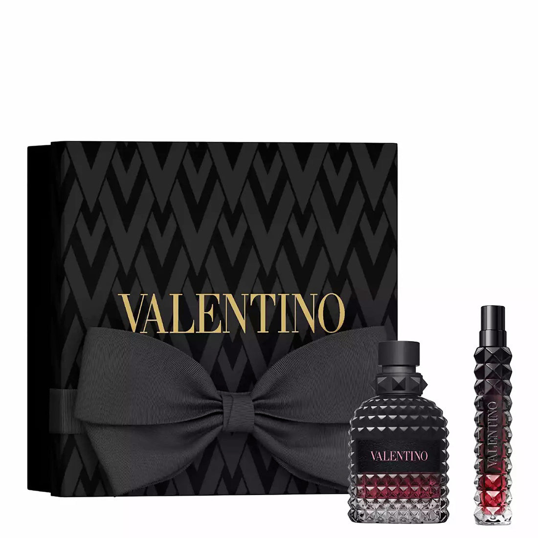 VALENTINO Born In Roma Uomo Intense Eau De Parfum + Travel Spray Set 