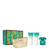 VERSACE Crystal Emerald Eau De Parfum + Shower Gel + Body Lotion + Pochette Set  4 pz