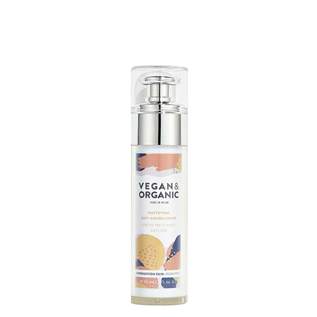 Vegan&Organic Mattifying Anti-Ageing Cream Combination Skin