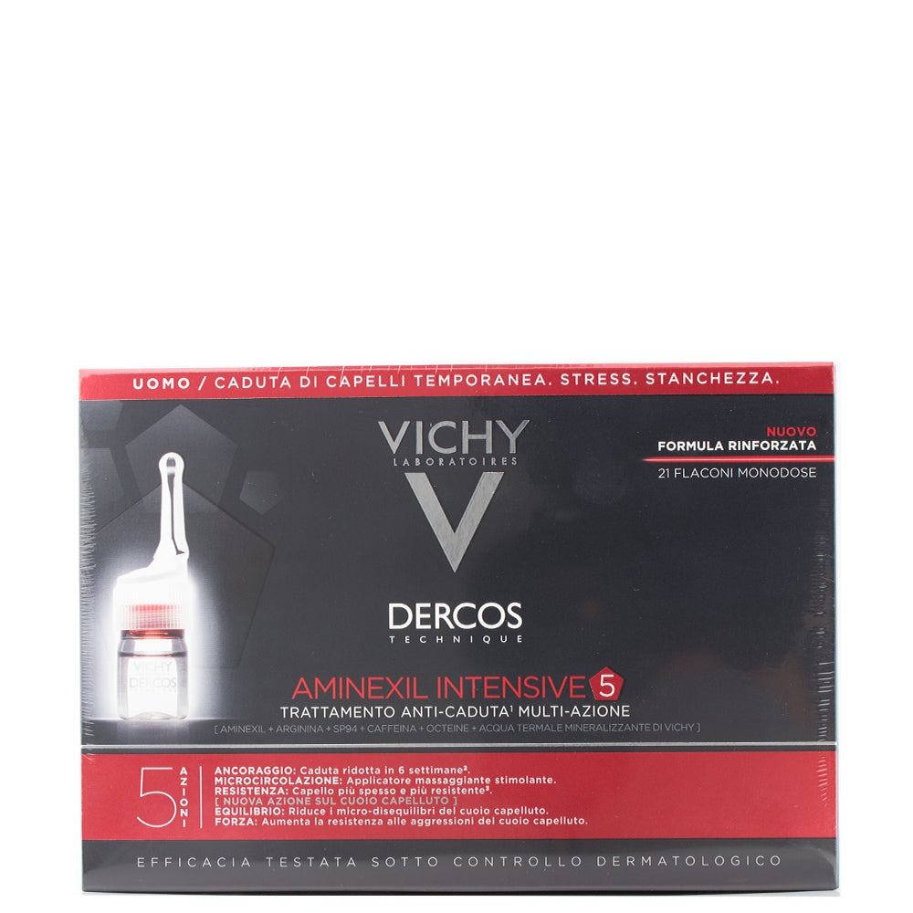 Vichy Dercos Aminexil Fiale Uomo 