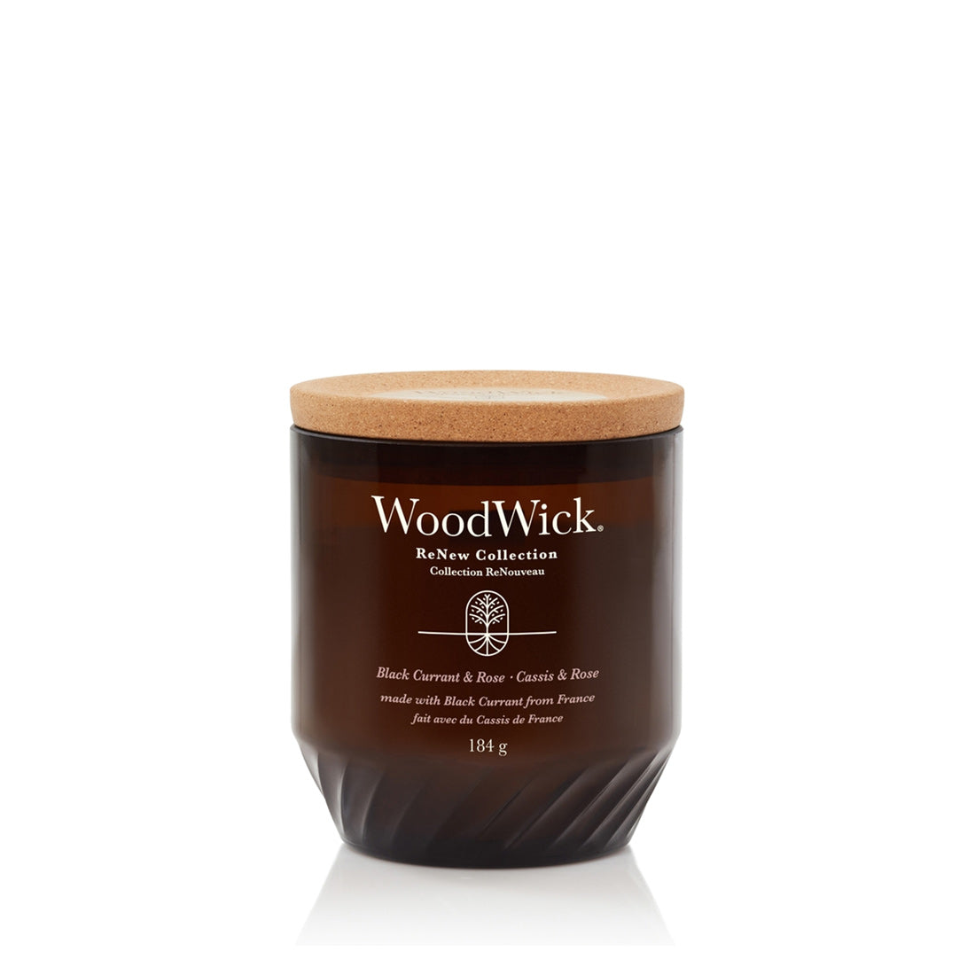 Woodwick ReNew Black Currant & Rose
