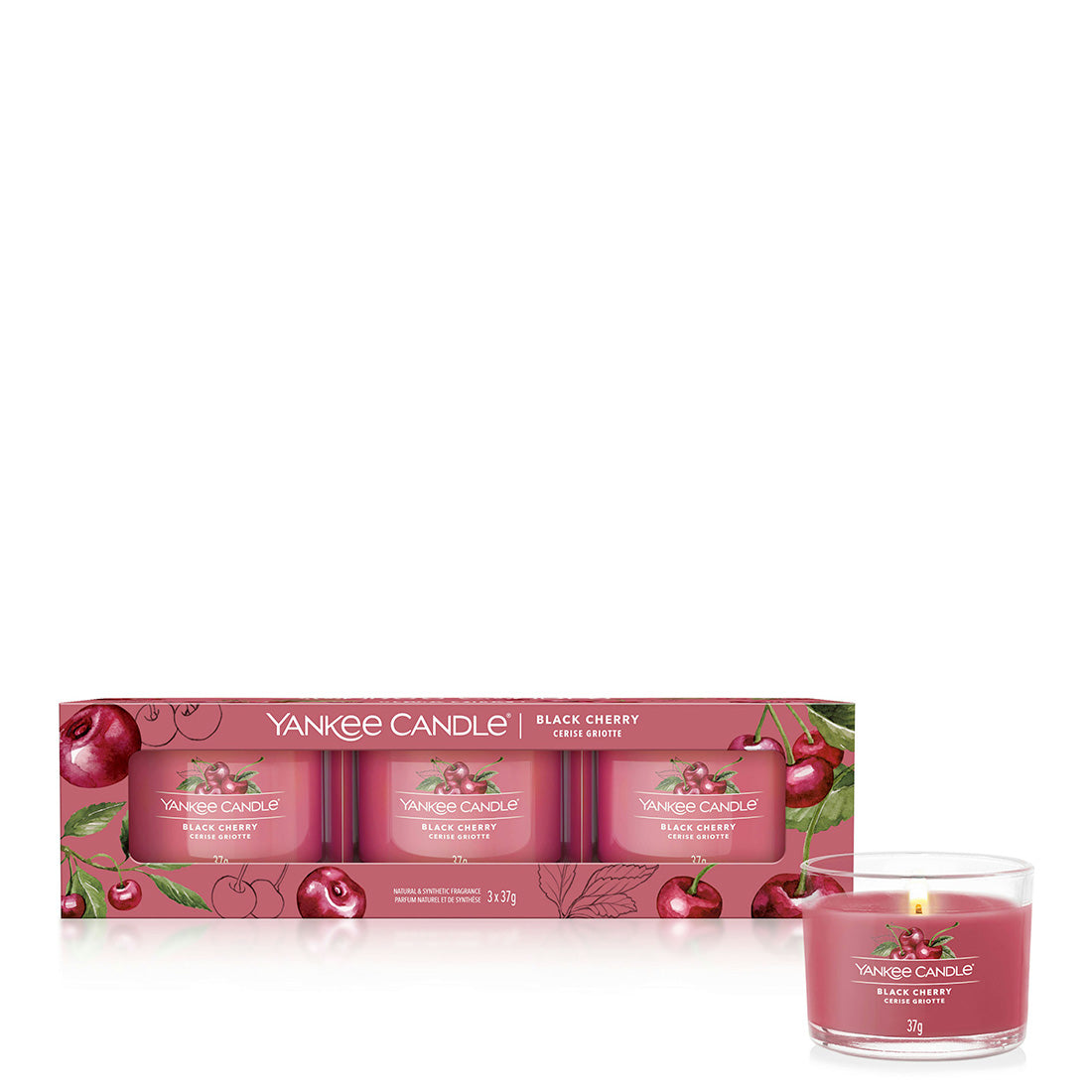 YANKEE CANDLE Black Cherry 