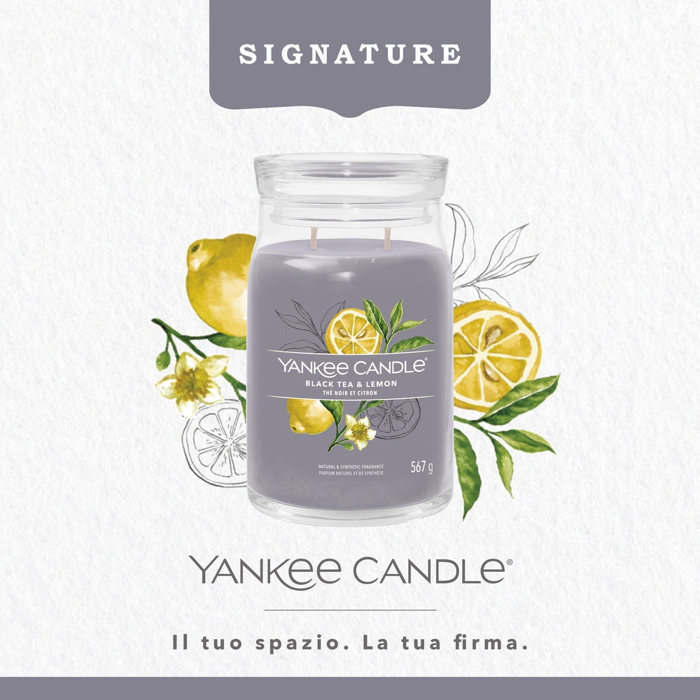 Yankee Candle Black Tea & Lemon Signature-3